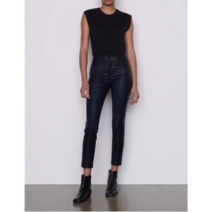 FRAME Le High Crop Skinny Jeans